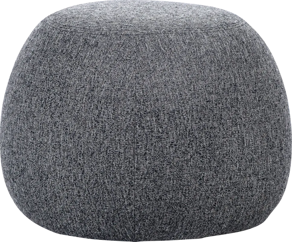 Idrise Gray Ottoman