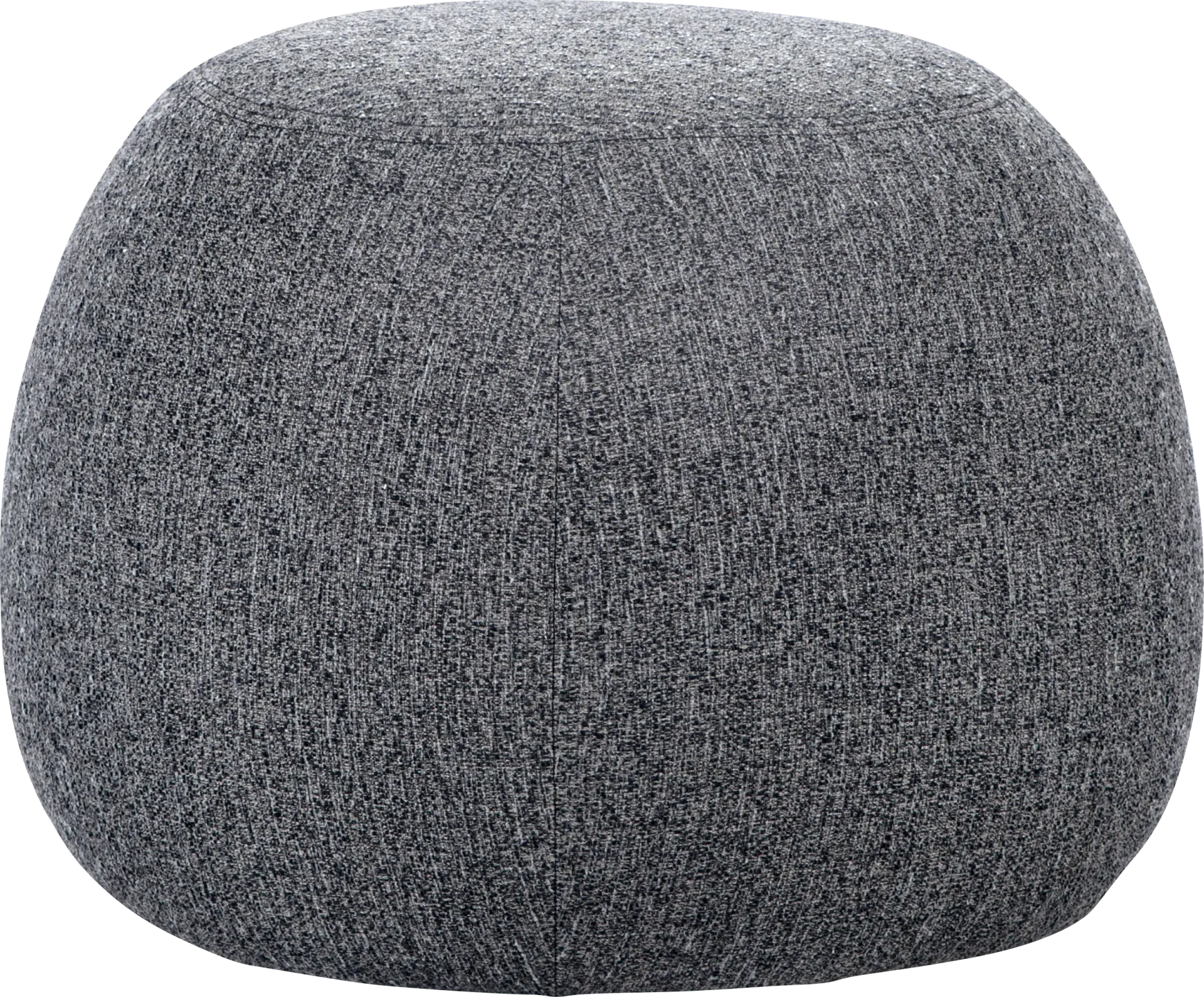Idrise Gray Ottoman