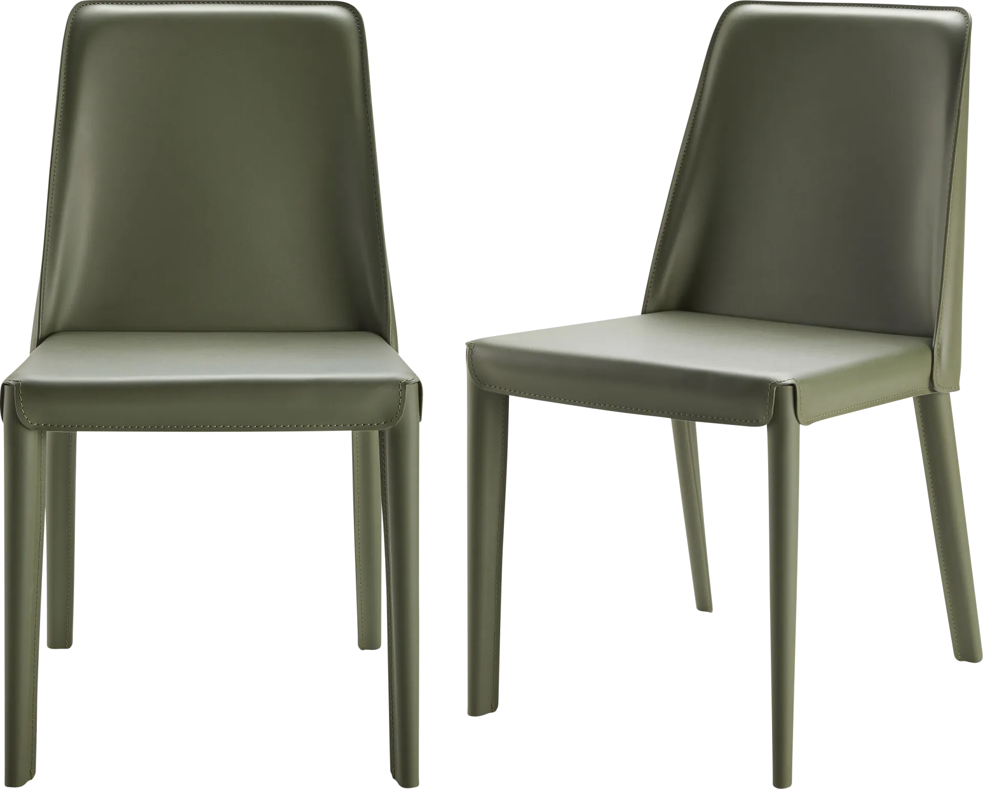 Laera Green Side Chair, Set of 2 - Image 1
