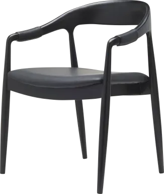 Rima Black Arm Chair