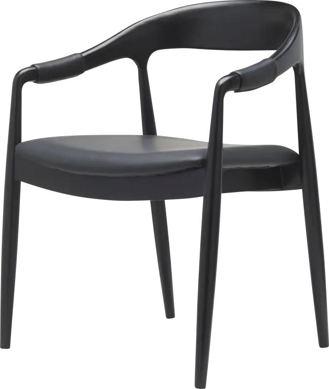 Rima Black Arm Chair