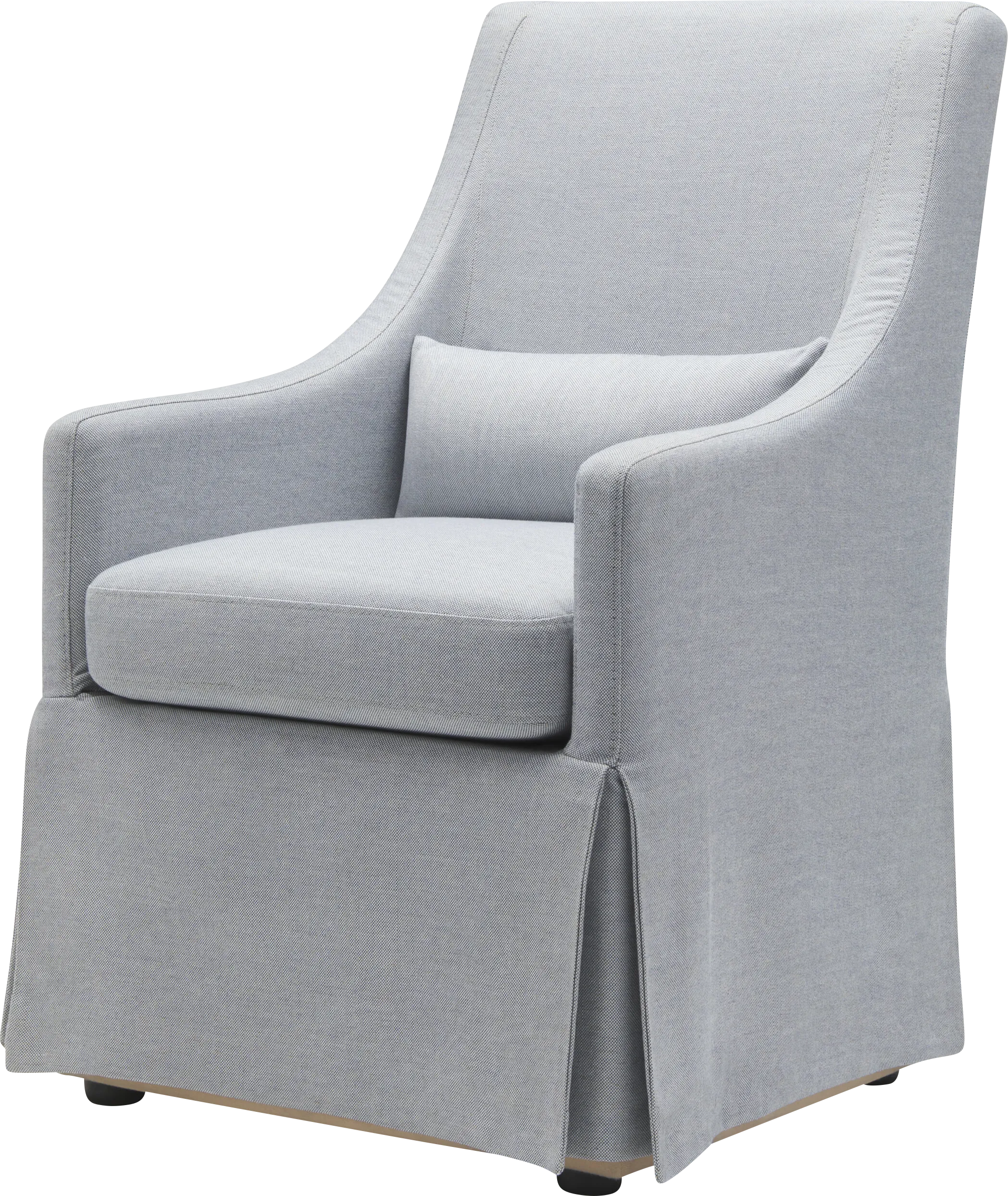 Uwais Light Blue Side Chair - Thumbnail - Image 1