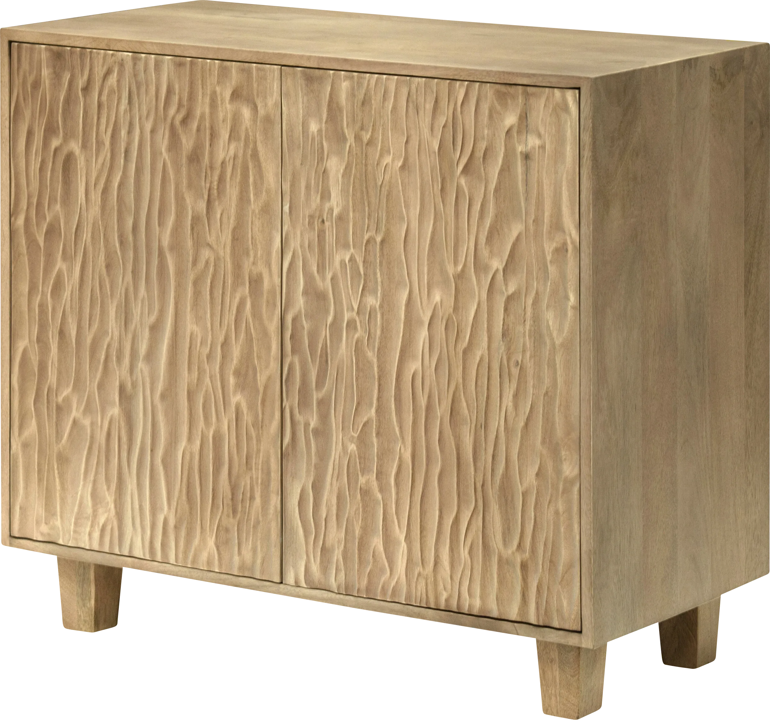 Kabala Tan Accent Cabinet - Thumbnail - Image 1
