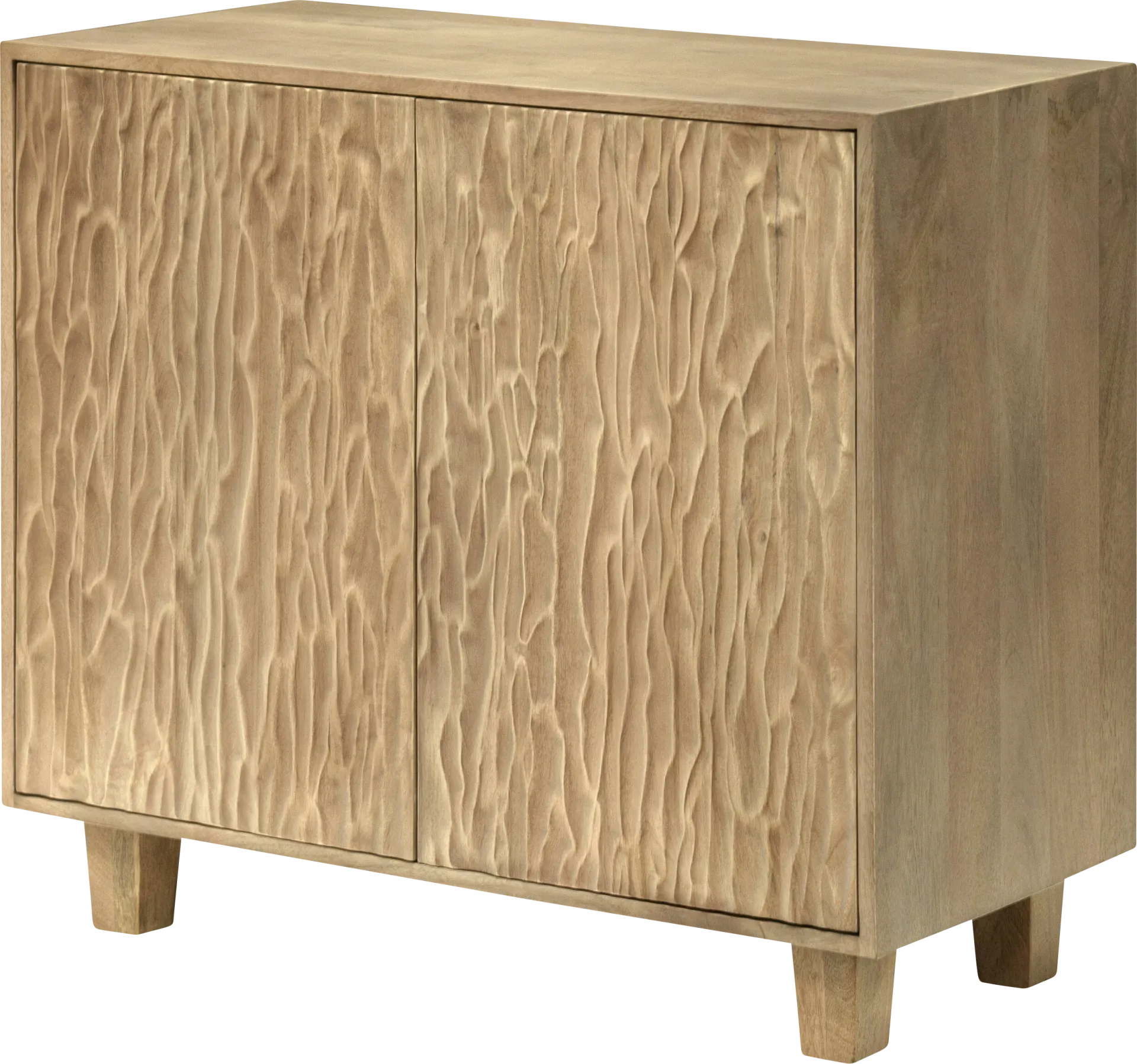 Kabala Tan Accent Cabinet - Image 1