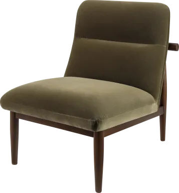 Asma Olive Accent Chair