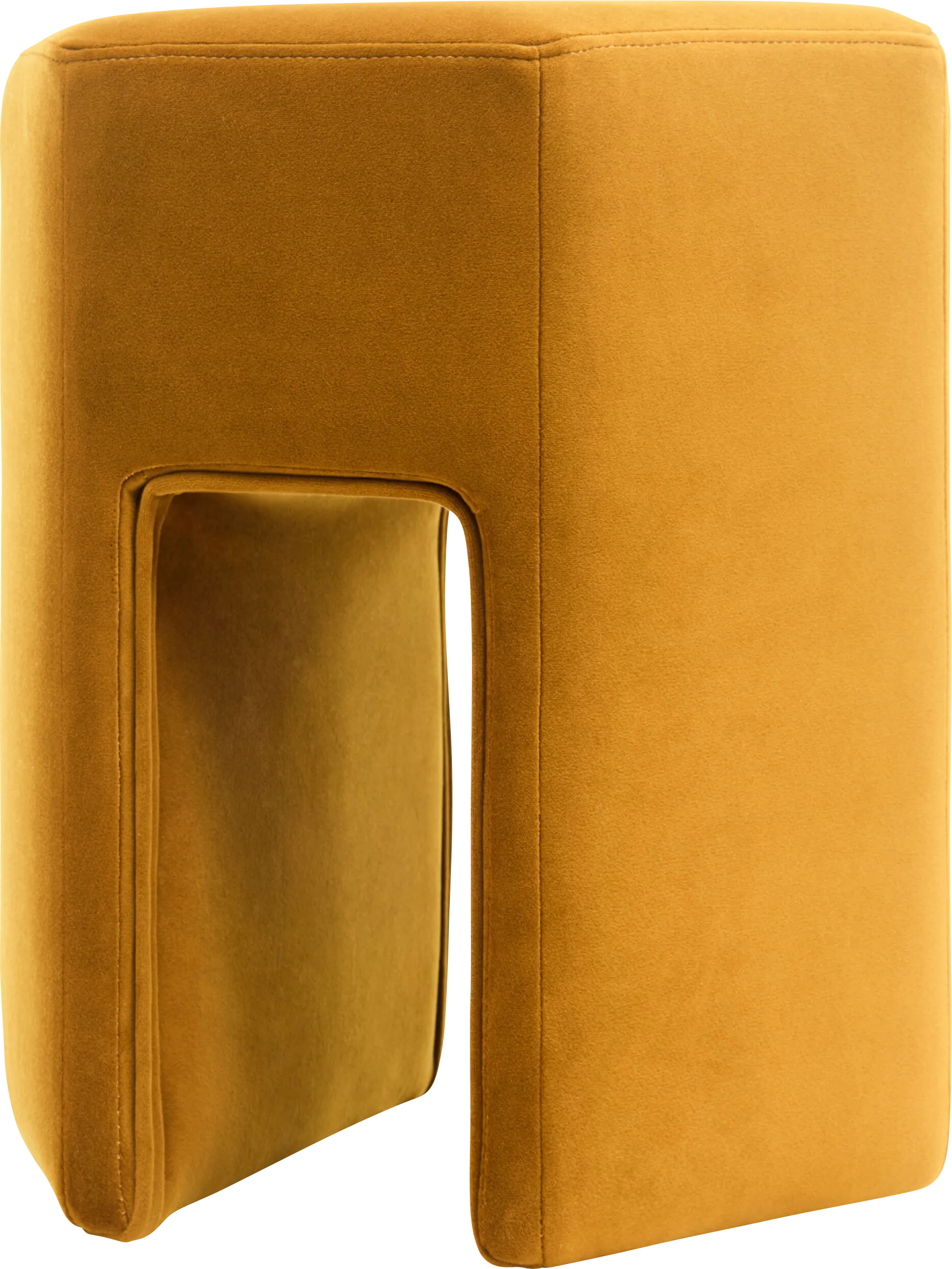 Azisa Yellow Ottoman - Thumbnail - Image 1
