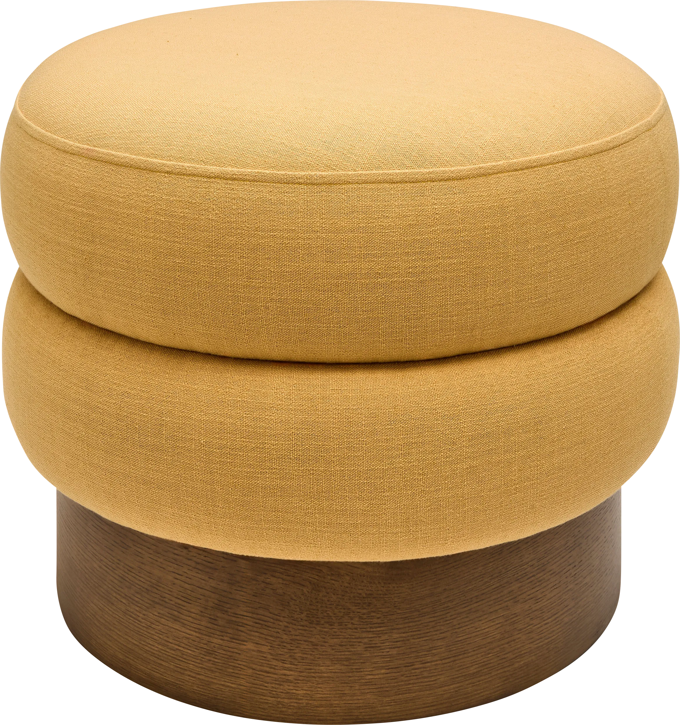 Rahu Yellow Ottoman - Thumbnail - Image 1