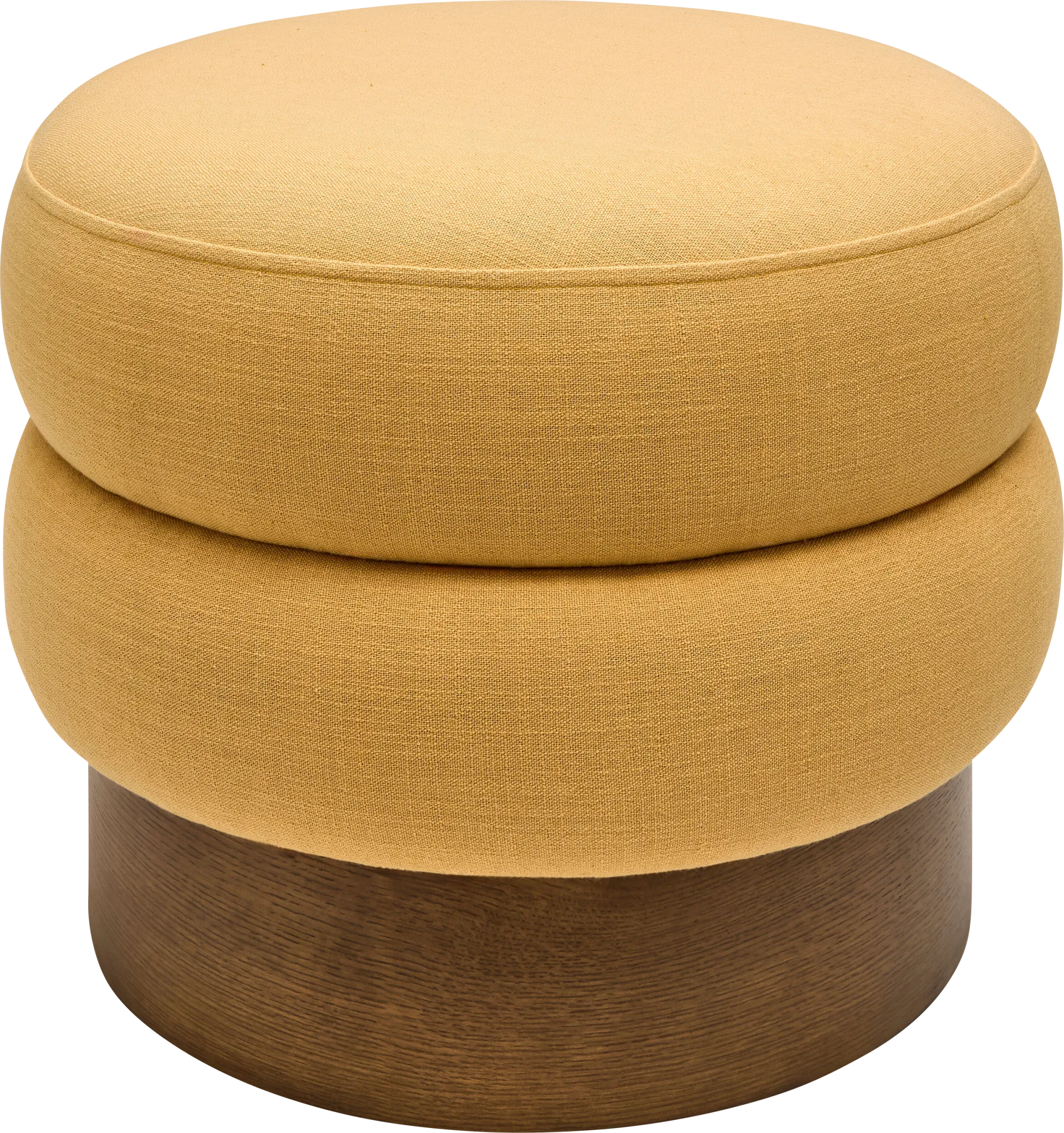 Rahu Yellow Ottoman - Image 1