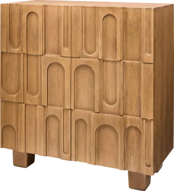 Razin Brown Bar Cabinet