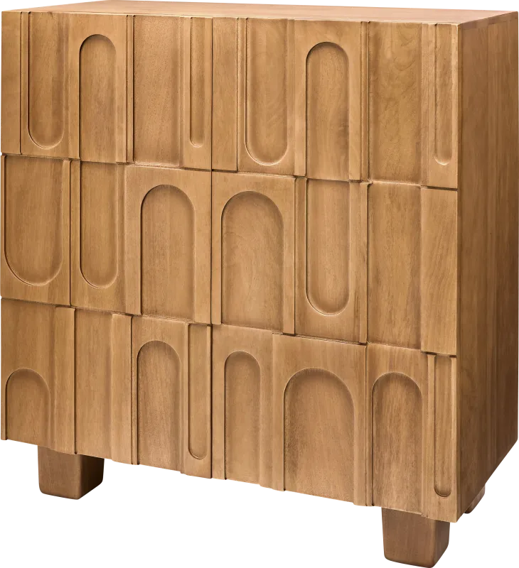 Razin Brown Bar Cabinet