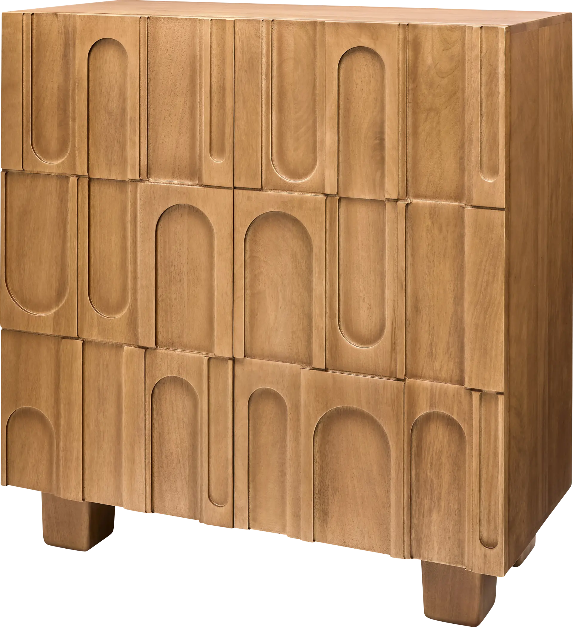 Razin Brown Bar Cabinet