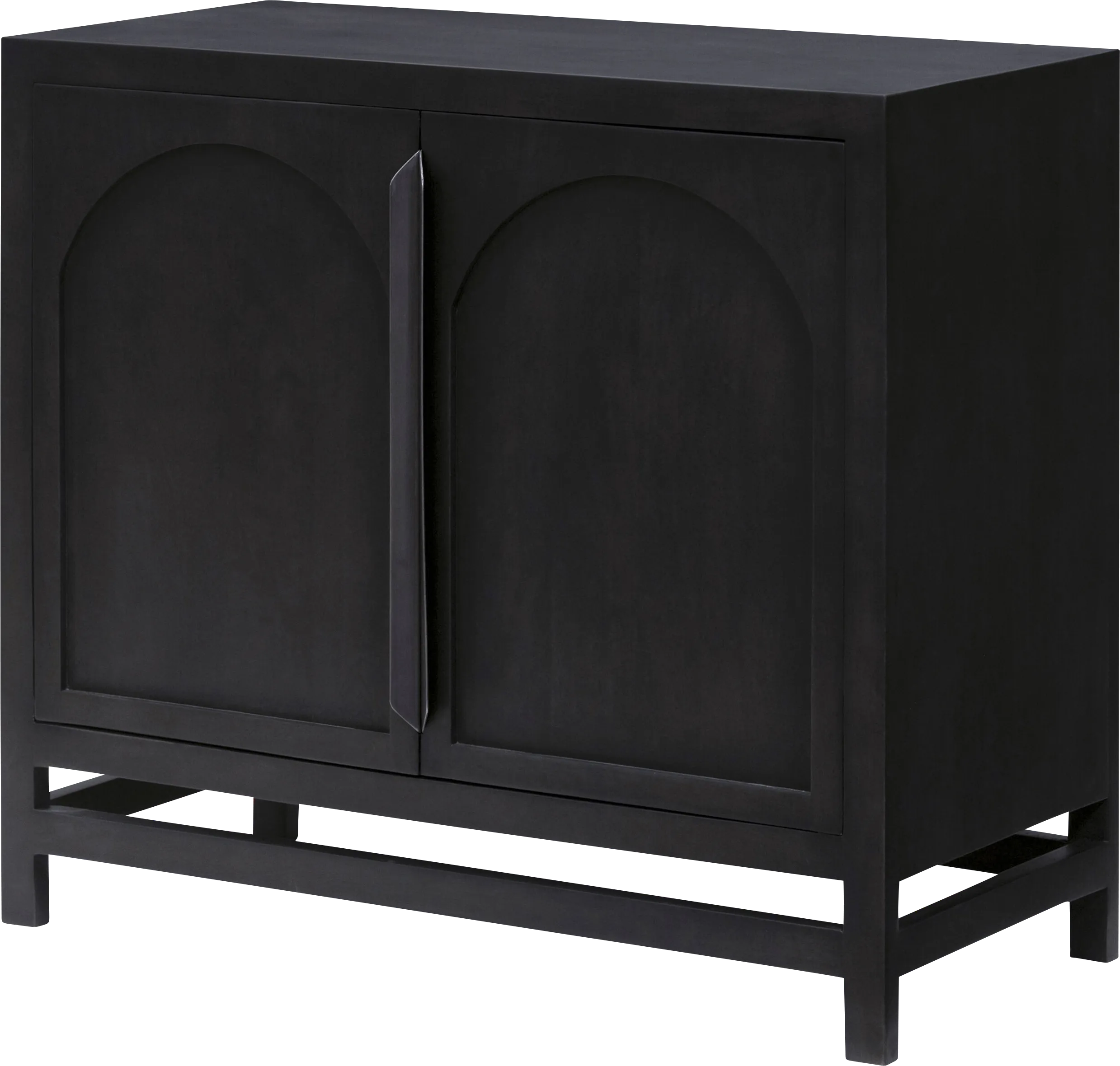 Ramiya Black Accent Cabinet - Thumbnail - Image 1