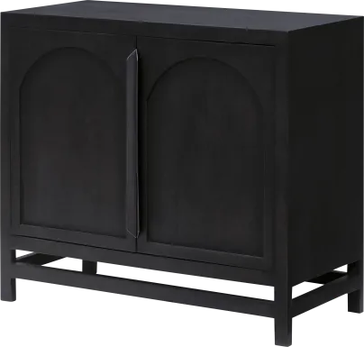 Ramiya Black Accent Cabinet