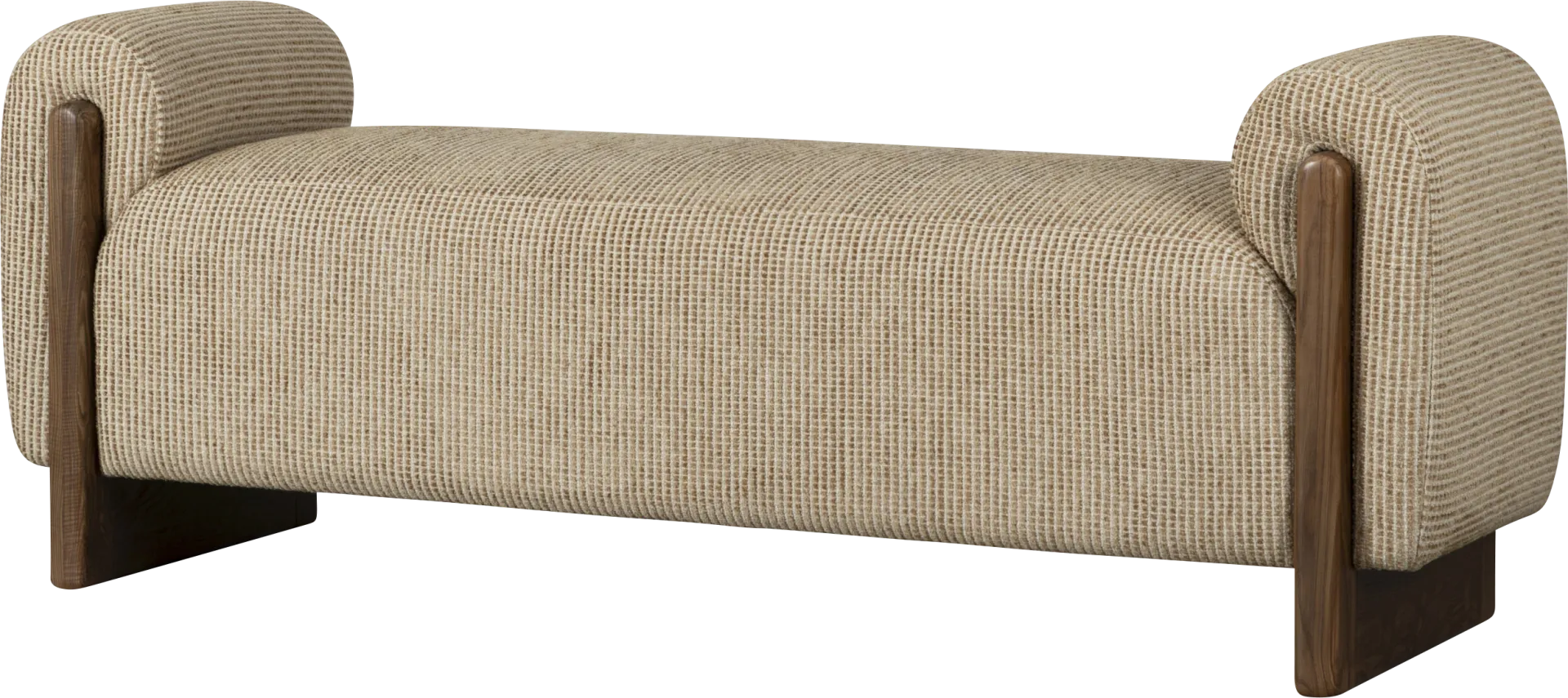 Gilde Brown Bench - Image 1