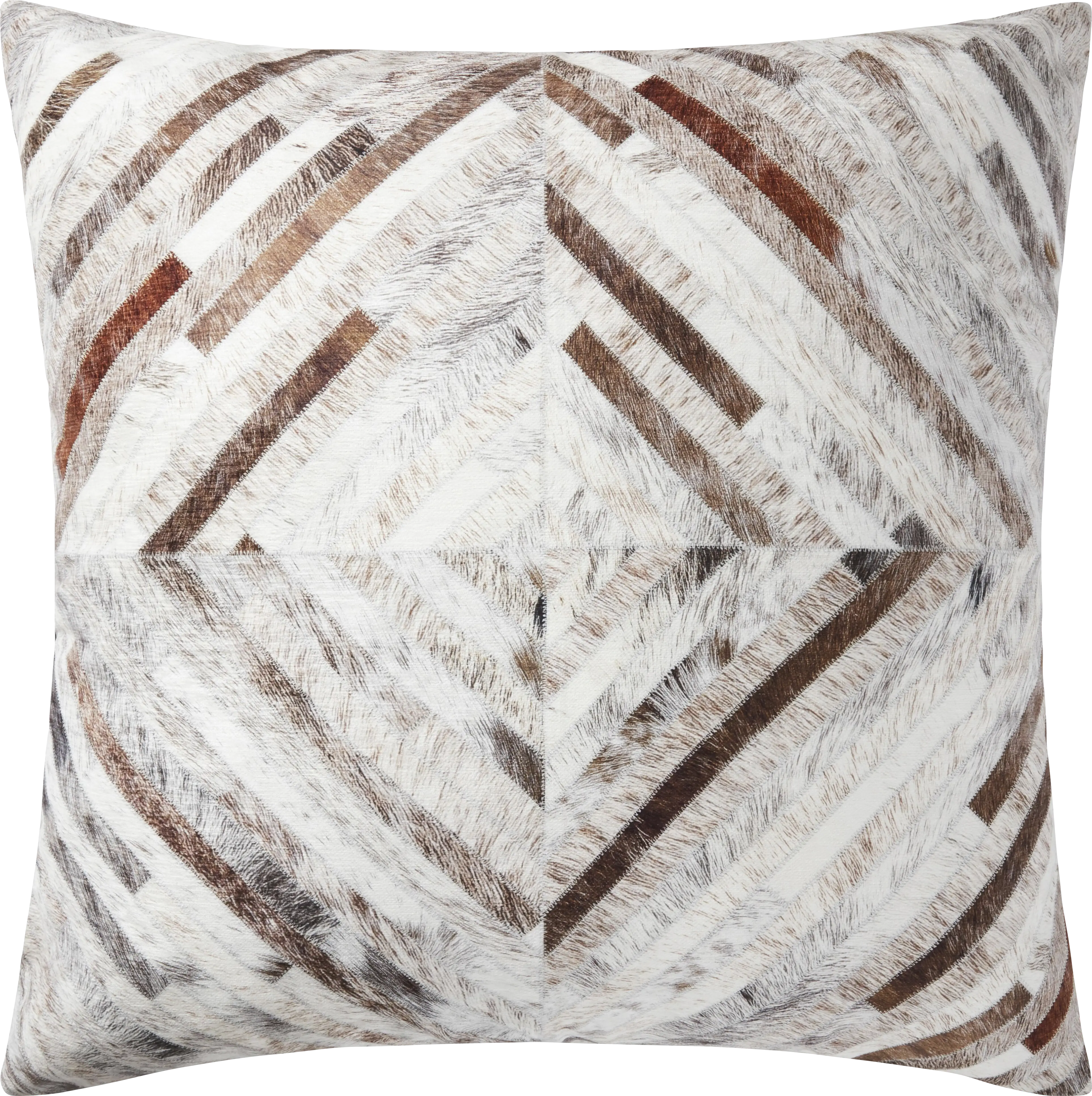Brivas Gray Floor Pillow - Thumbnail - Image 1