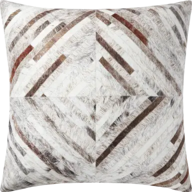 Brivas Gray Floor Pillow