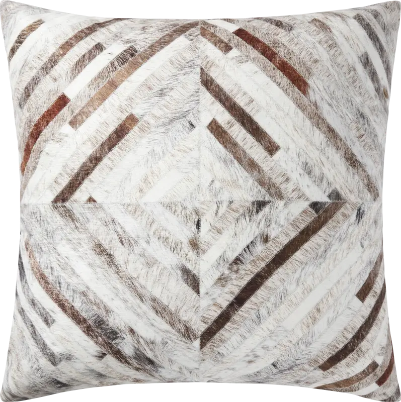 Brivas Gray Floor Pillow
