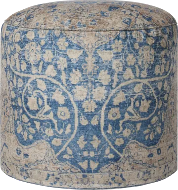 Biala Blue Pouf