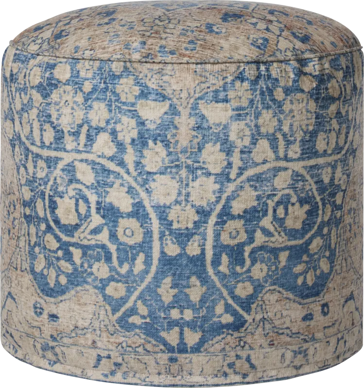 Biala Blue Pouf