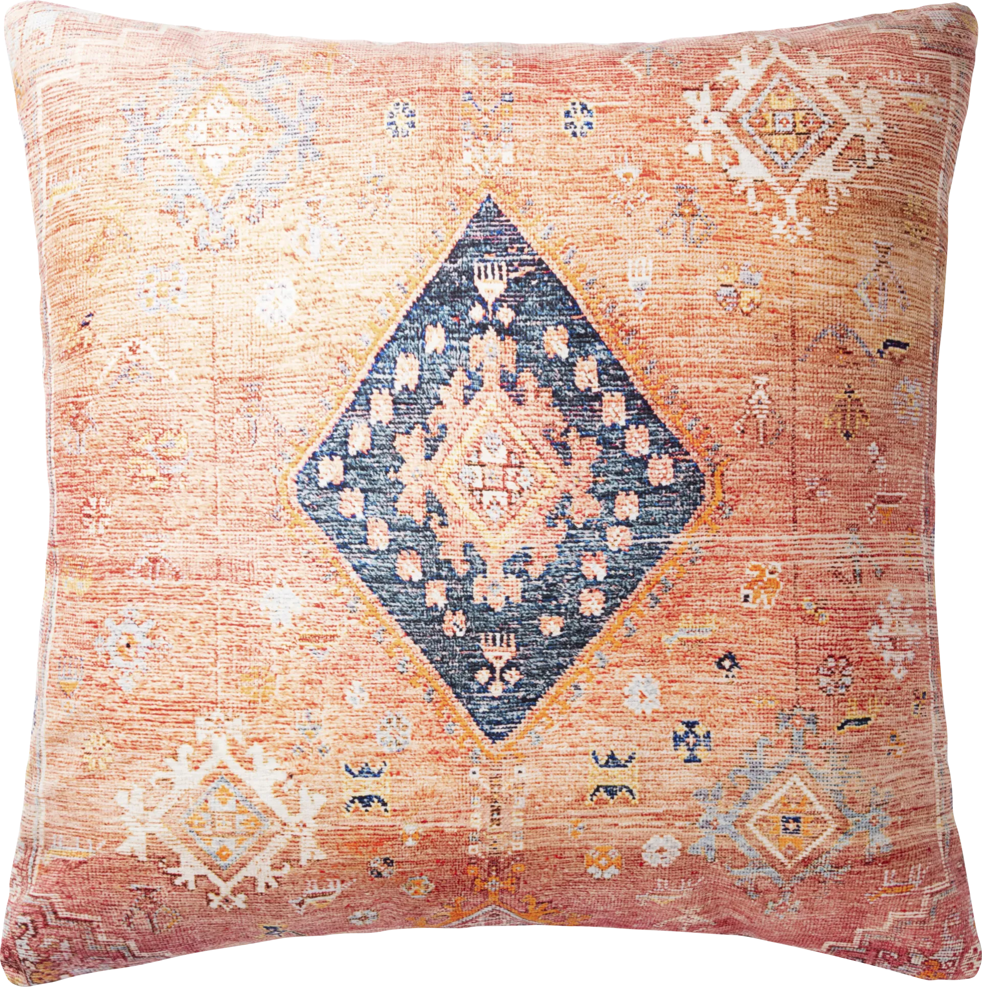 Masha Coral Floor Pillow - Image 1
