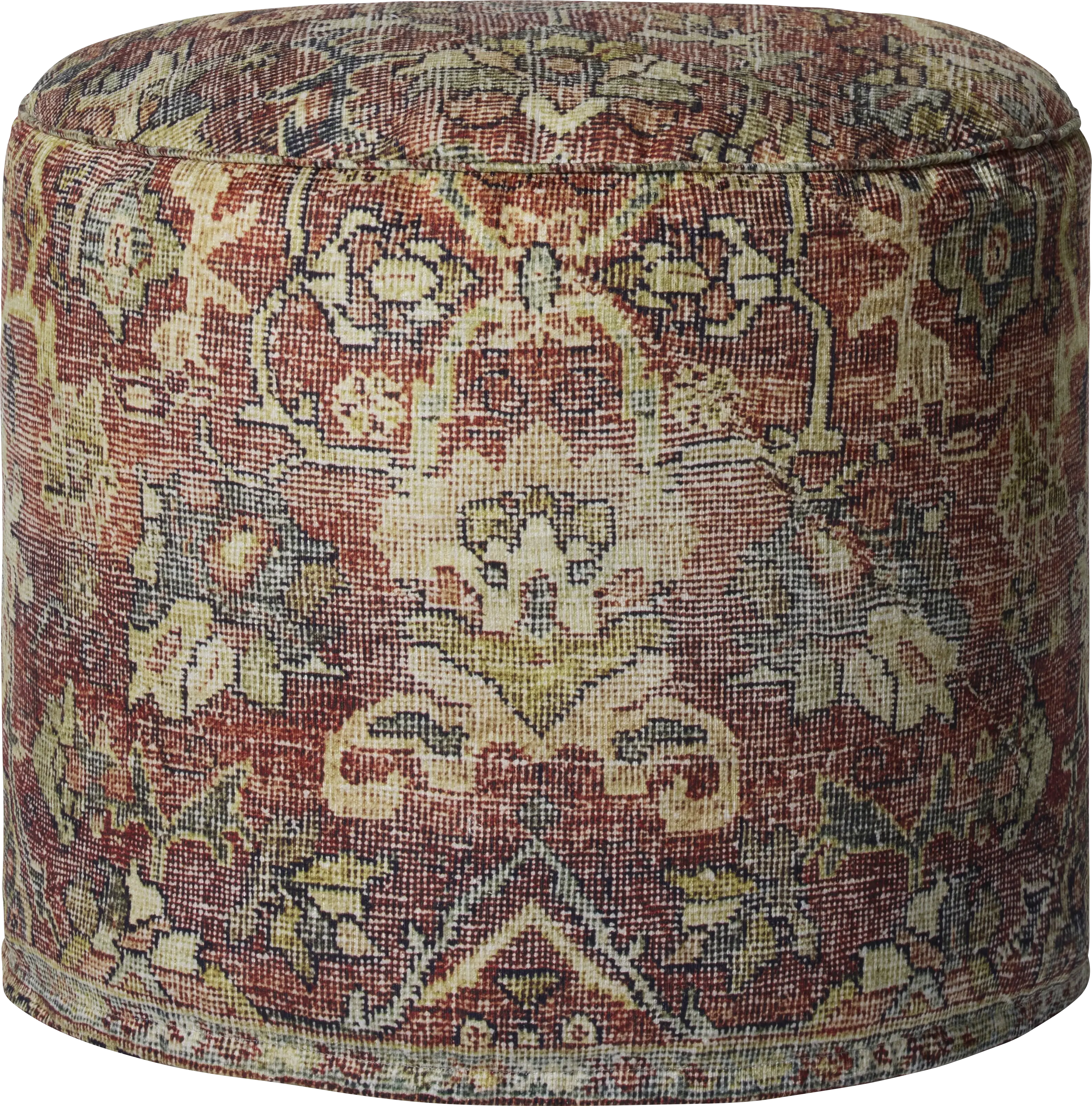 Aki Red Pouf - Thumbnail - Image 1