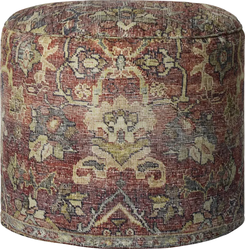 Aki Red Pouf