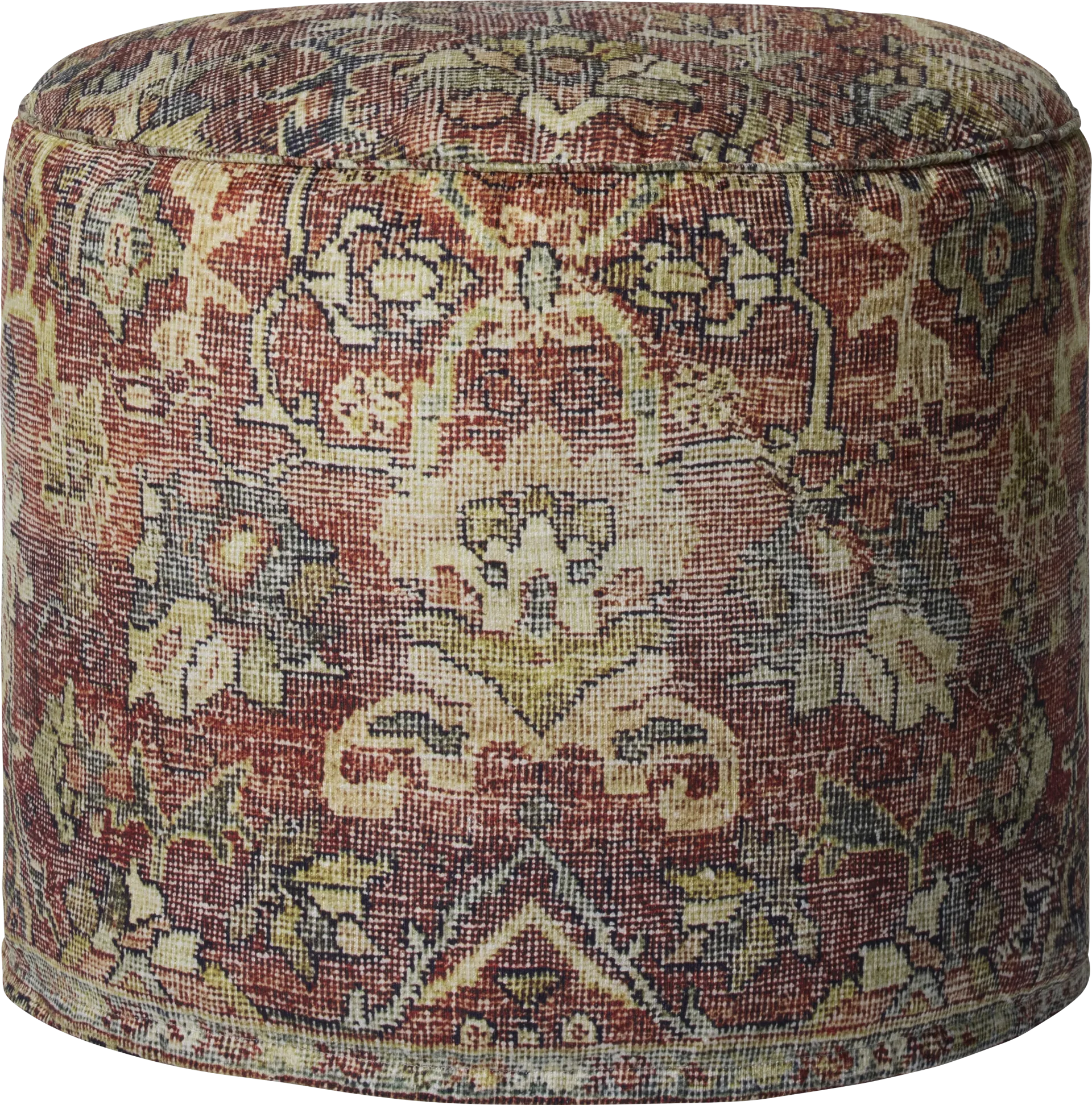 Aki Red Pouf - Image 1