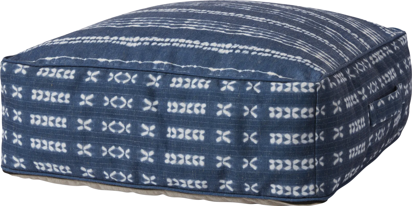 Elim Blue Extra Large Pouf