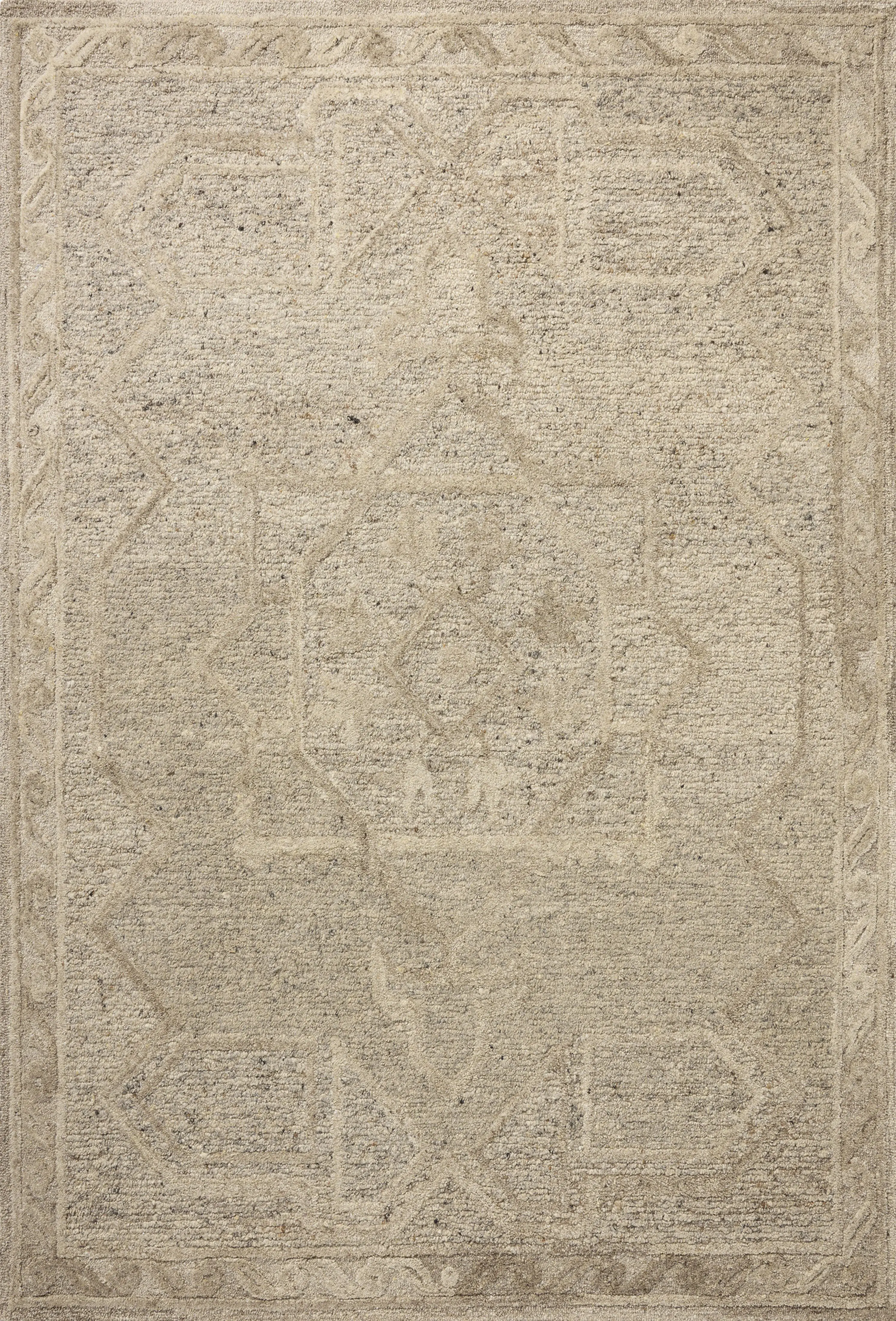 Neila Beige 3'6 x 5'6 Rug - Thumbnail - Image 1