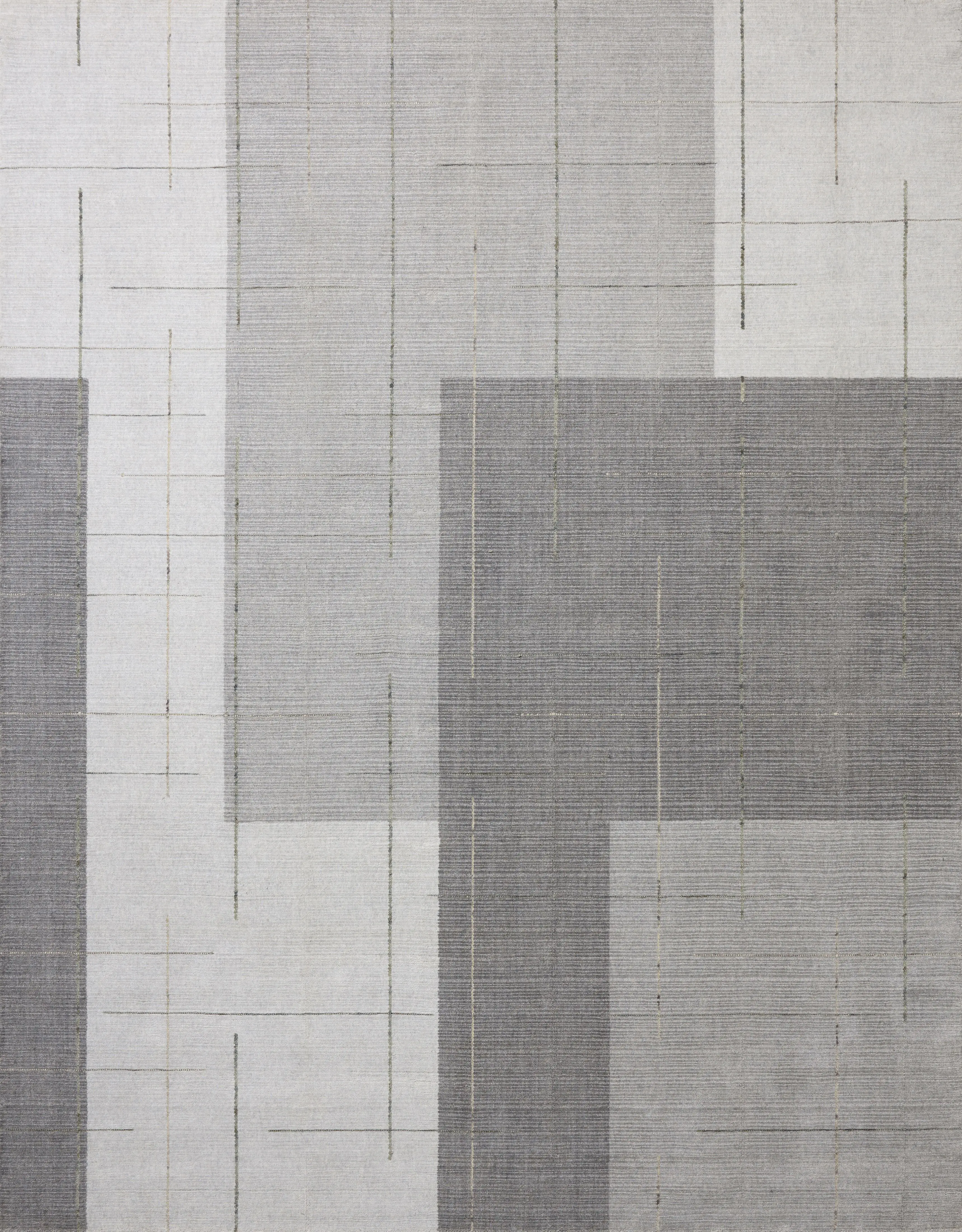 Shalin Light Gray 5'6 x 8'6 Rug - Thumbnail - Image 1