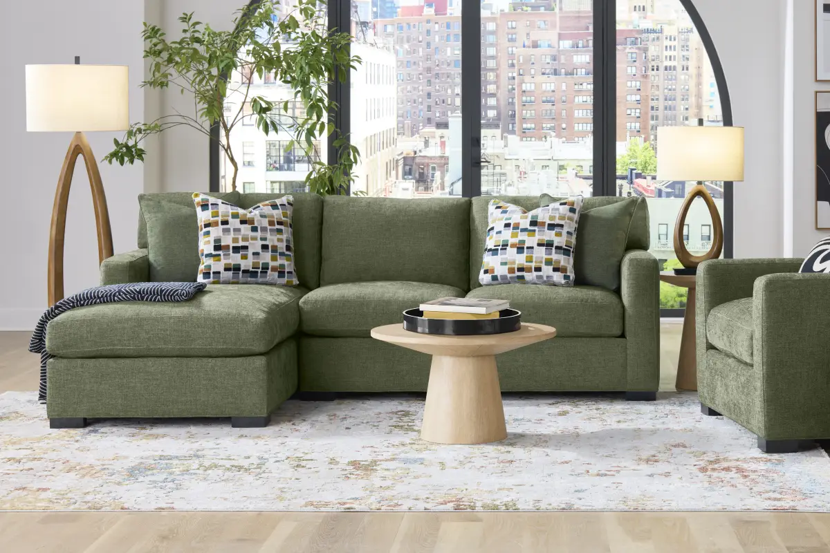 Harmonie Avocado 2 Pc Sectional