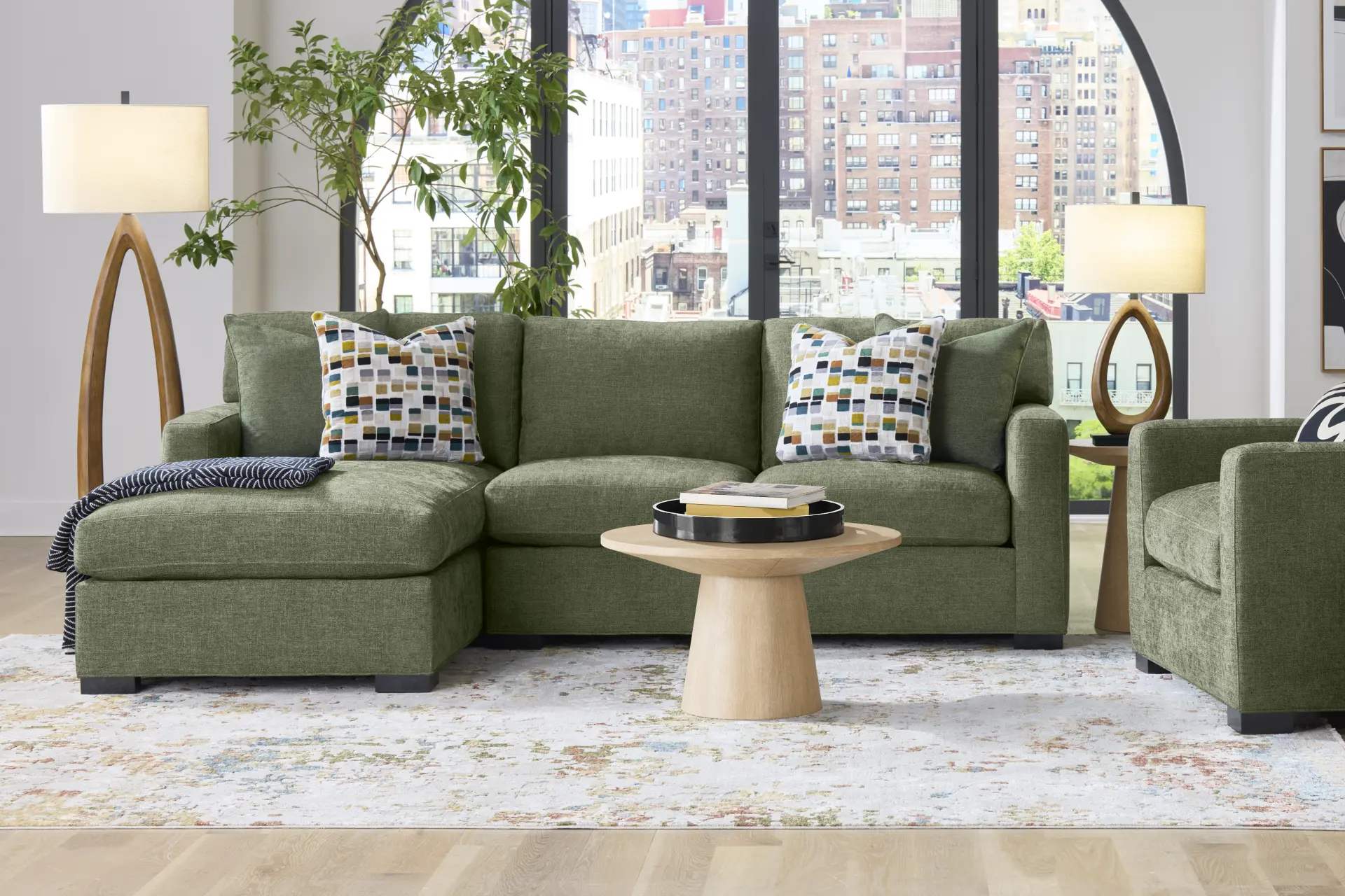 Harmonie Avocado 2 Pc Sectional