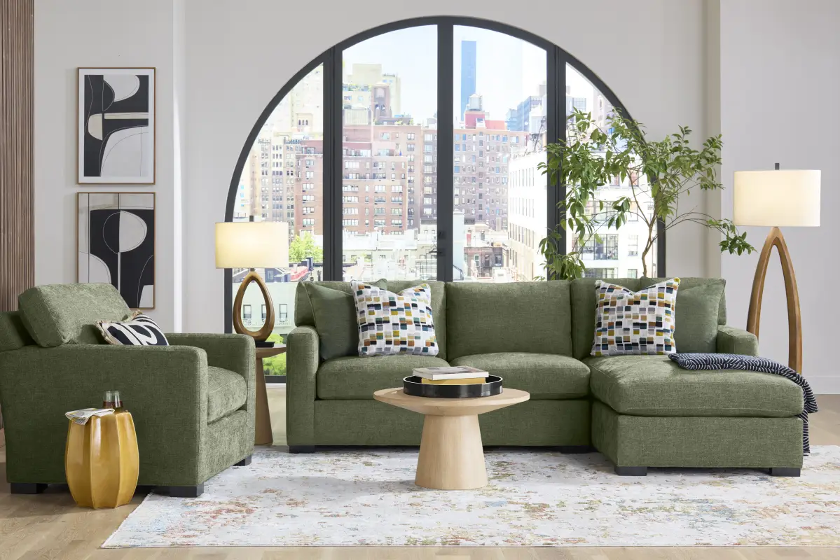 Harmonie Avocado 2 Pc Sectional