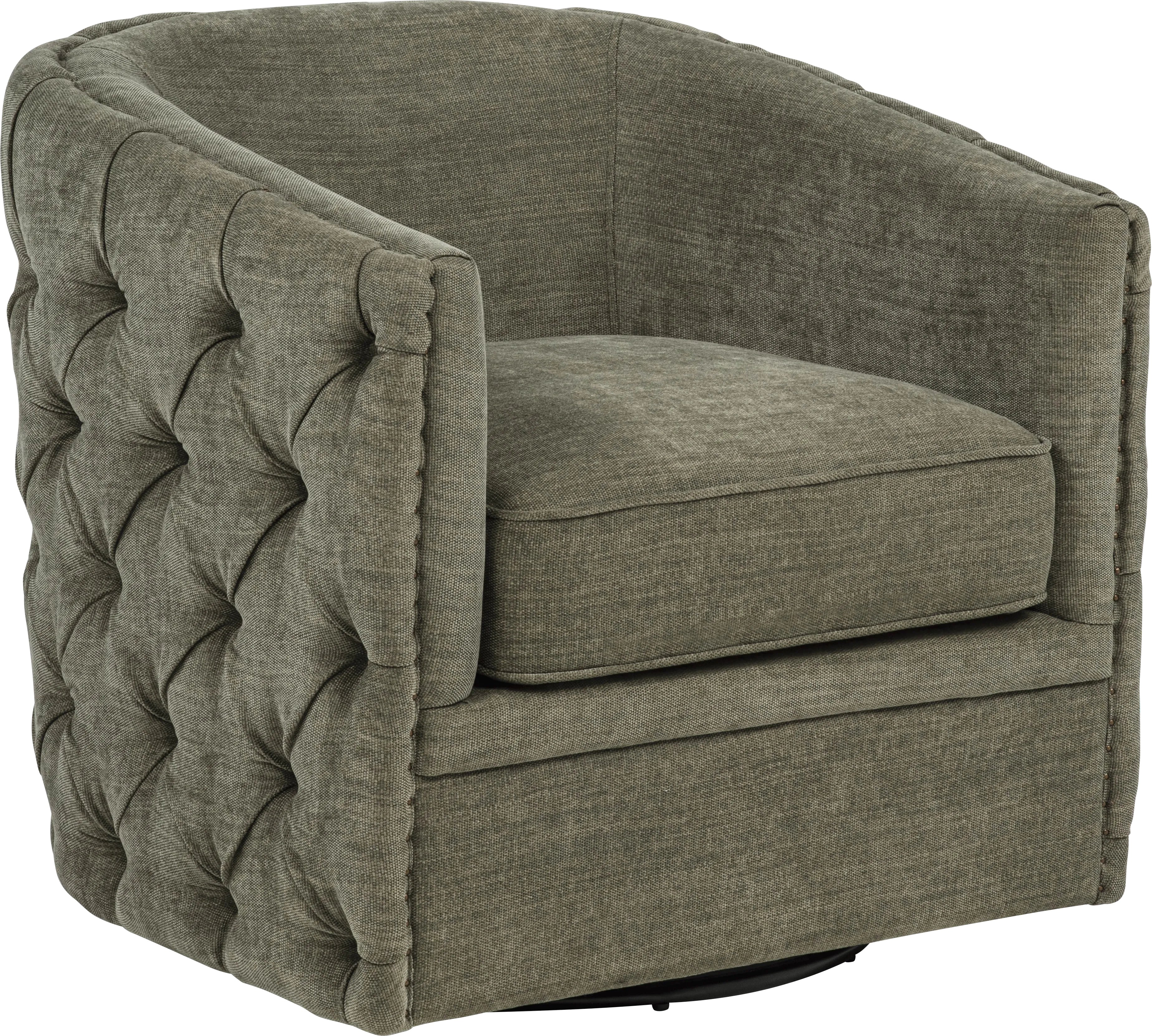 Adriana Green Swivel Chair - Thumbnail - Image 1