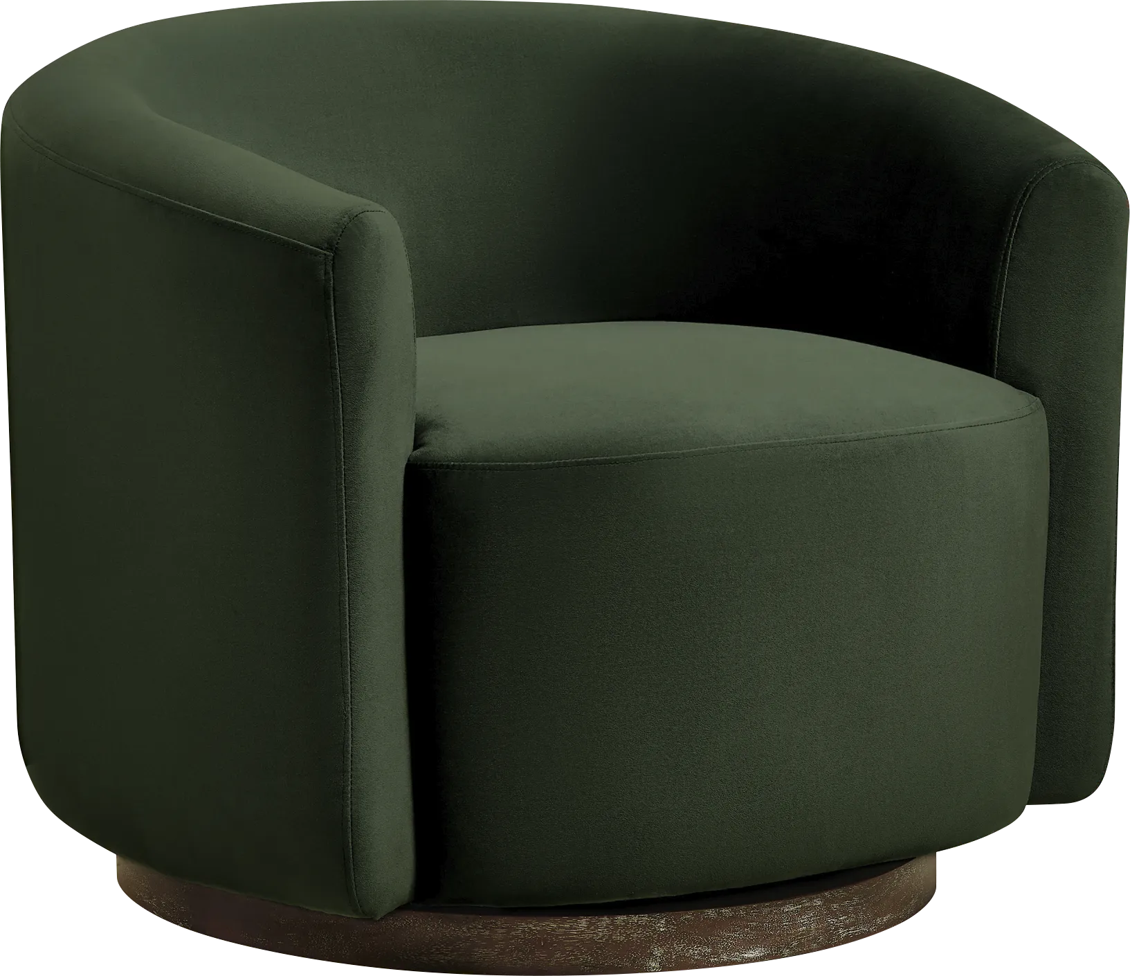 Faye Green Swivel Chair - Thumbnail - Image 1