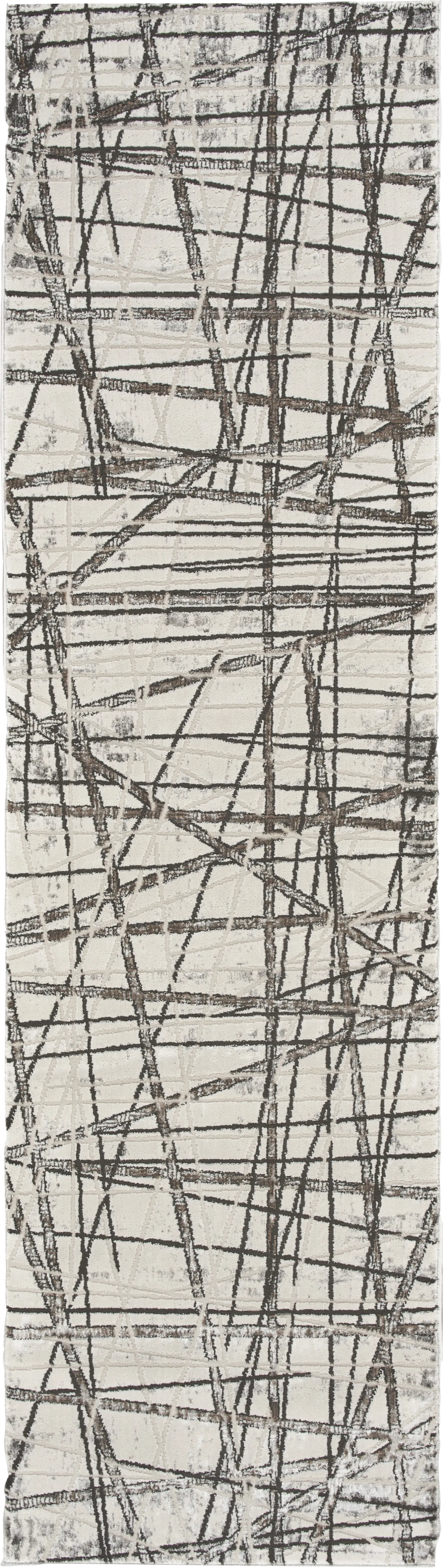 Adler Trace Gray 2'3 x 7'6 Rug - Image 1