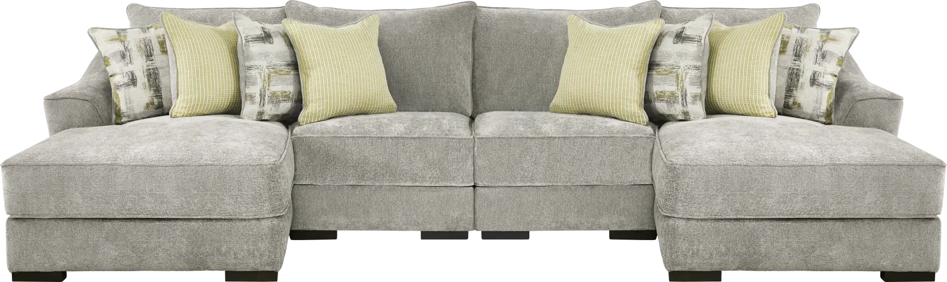 Kinley Gray 4 Pc Sectional