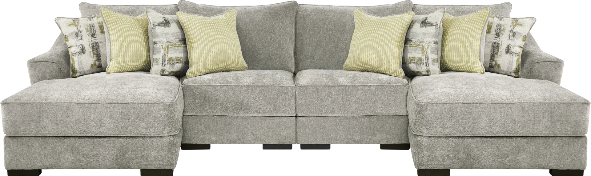 Kinley Gray 4 Pc Sectional - Image 1