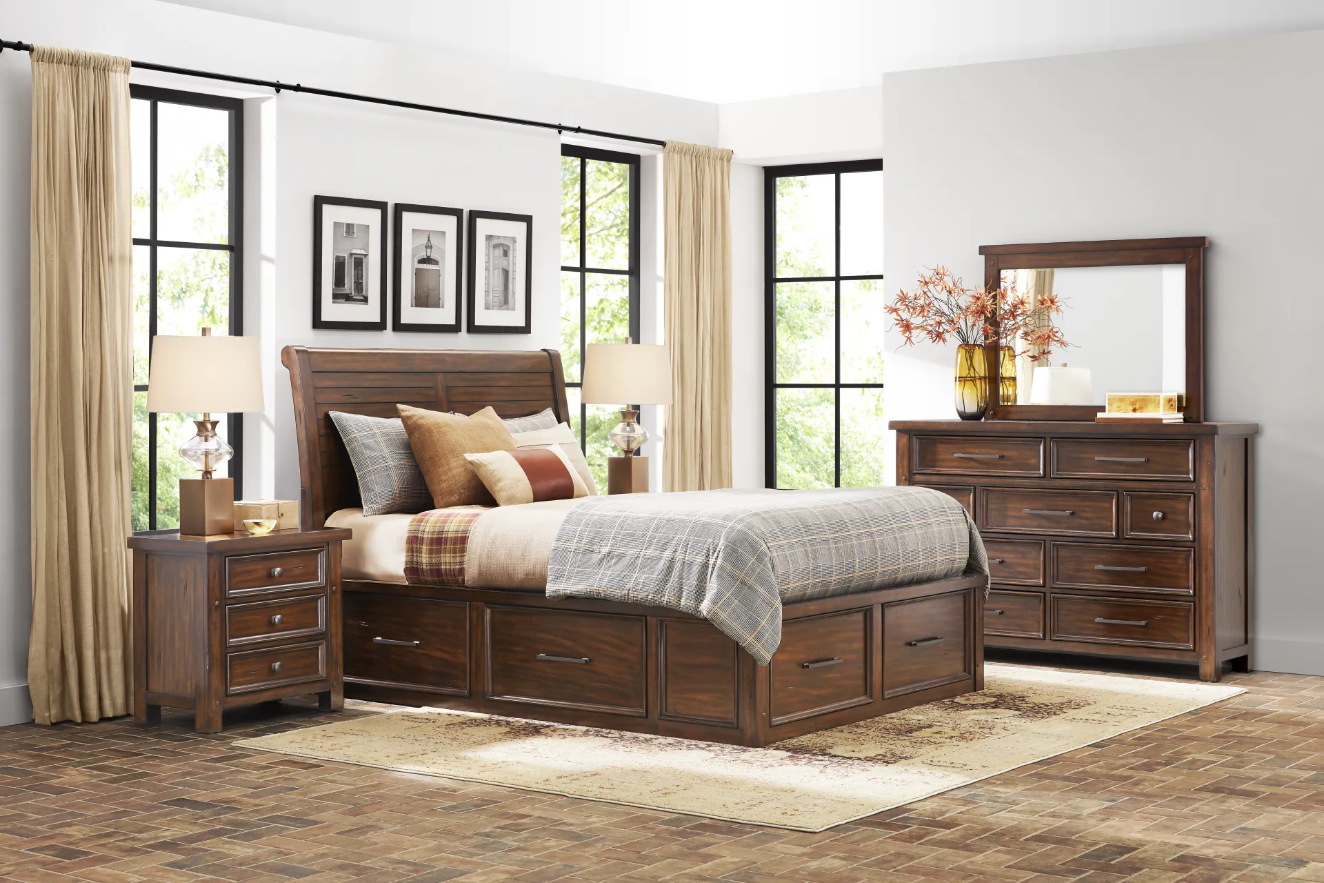 Emberton Dark Brown Dresser - Image 2
