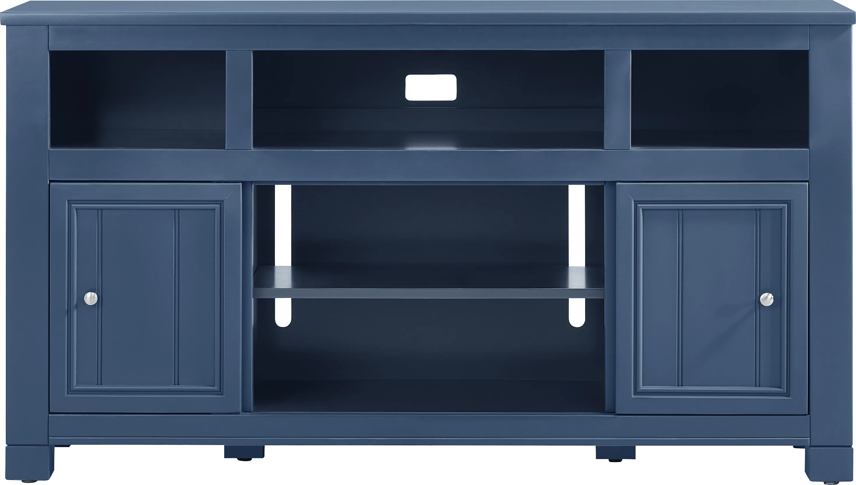 Lakeside Cottage Navy 64 in. Console - Thumbnail - Image 1