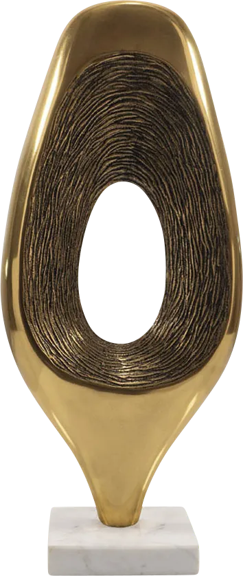 Opiyo Gold Sculpture - Thumbnail - Image 1