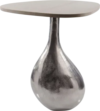 Janoah Silver End Table