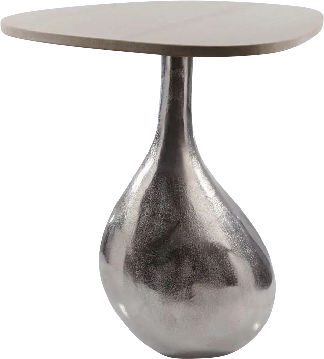 Janoah Silver End Table