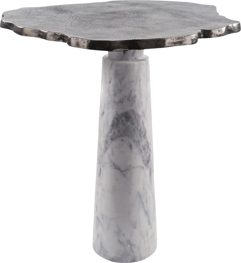 Galatia Silver End Table - Image 1