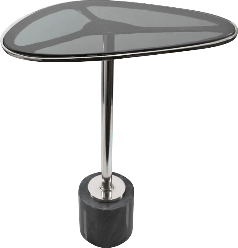 Omollo Silver End Table