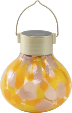 Terna Orange Outdoor Solar Lantern