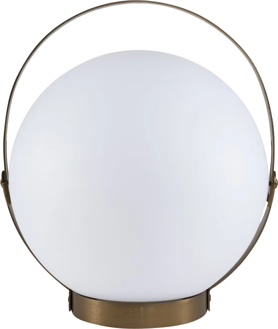 Nebnen Brown Outdoor Lantern - Image 1