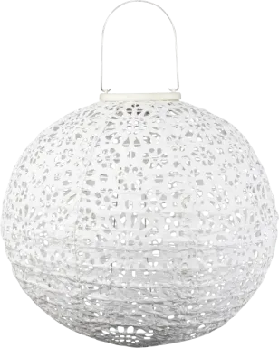 Ashry White Outdoor Lantern