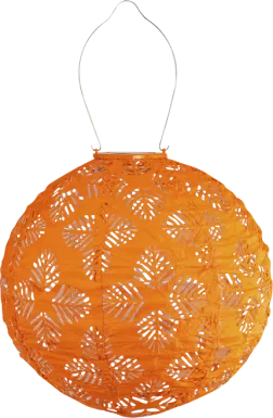 Mansduff Orange Outdoor Solar Lantern