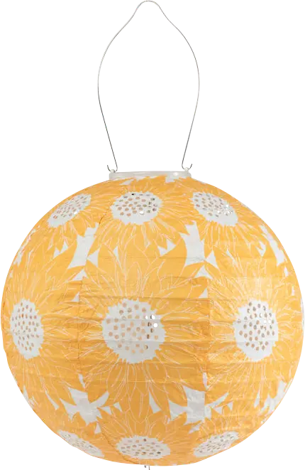 Ranear Yellow Outdoor Solar Lantern